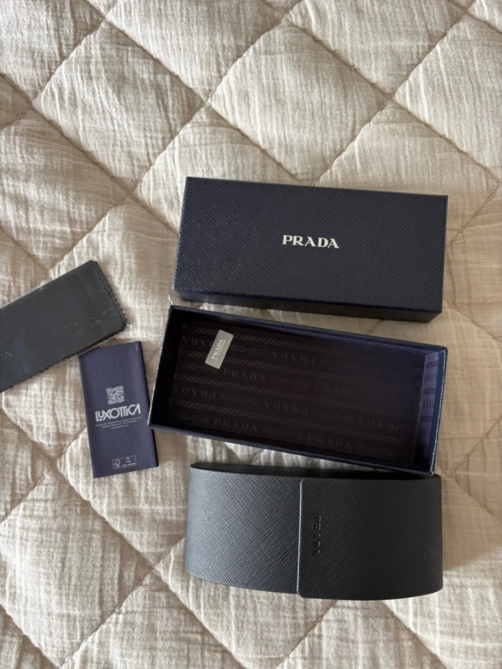 Prada branded textured